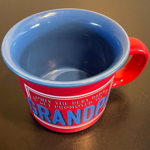 ONLY THE BEST DADS GET PROMOTED TO GRANDPA Camping Style Ceramic Mug - Picture 4 of 6